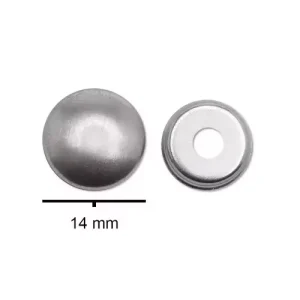 Botões Bombê Rebitão Cardenas 14mm - c/144 unidades